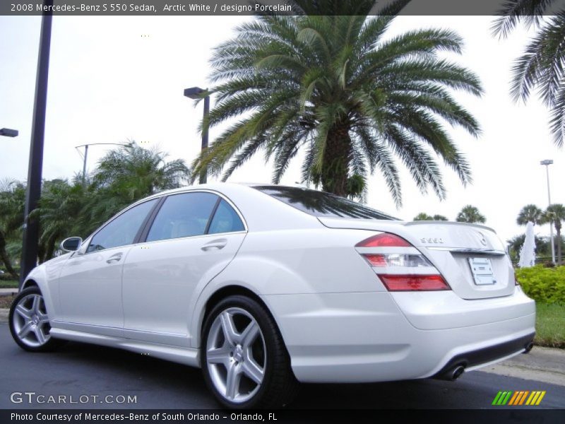  2008 S 550 Sedan Arctic White