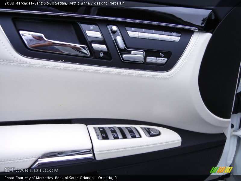 Controls of 2008 S 550 Sedan