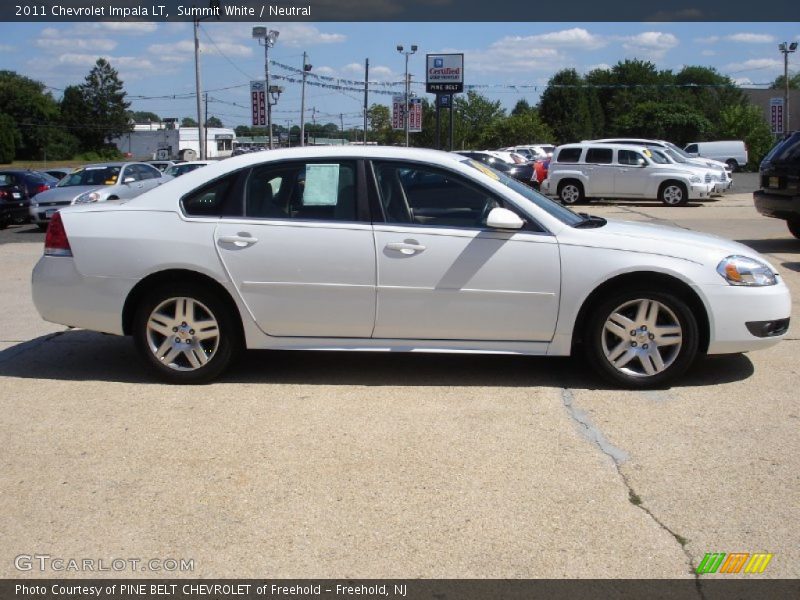 Summit White / Neutral 2011 Chevrolet Impala LT