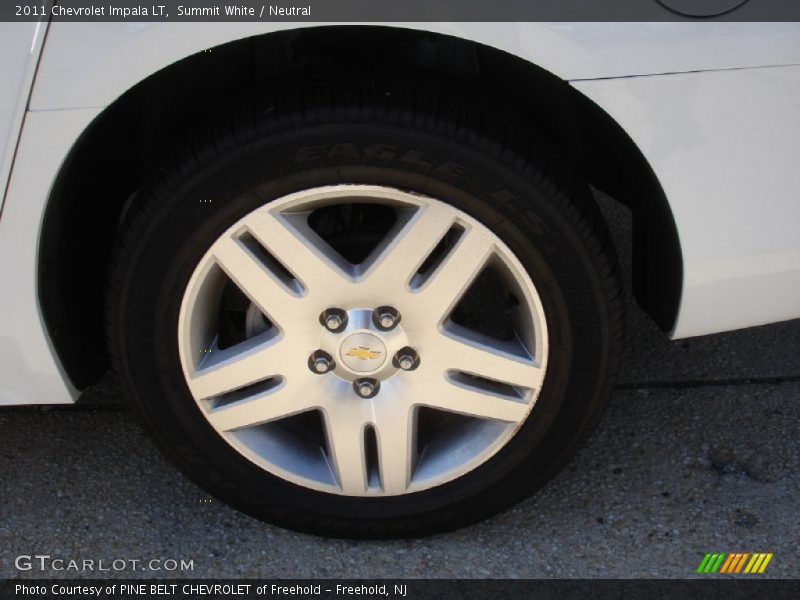 Summit White / Neutral 2011 Chevrolet Impala LT