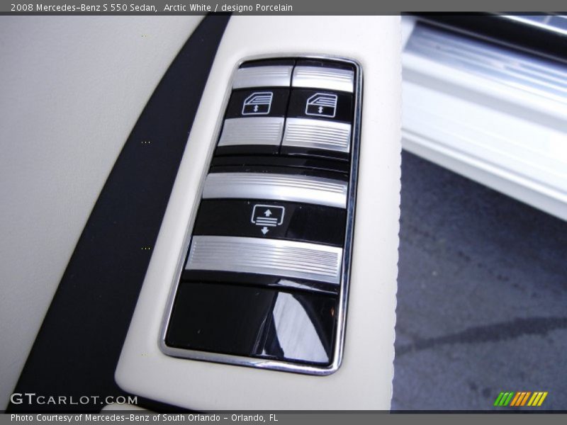Controls of 2008 S 550 Sedan