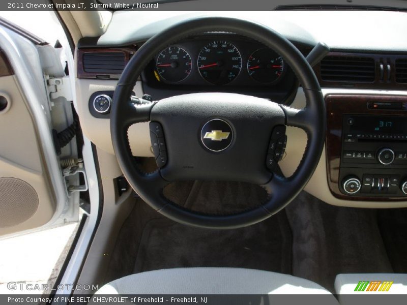 Summit White / Neutral 2011 Chevrolet Impala LT