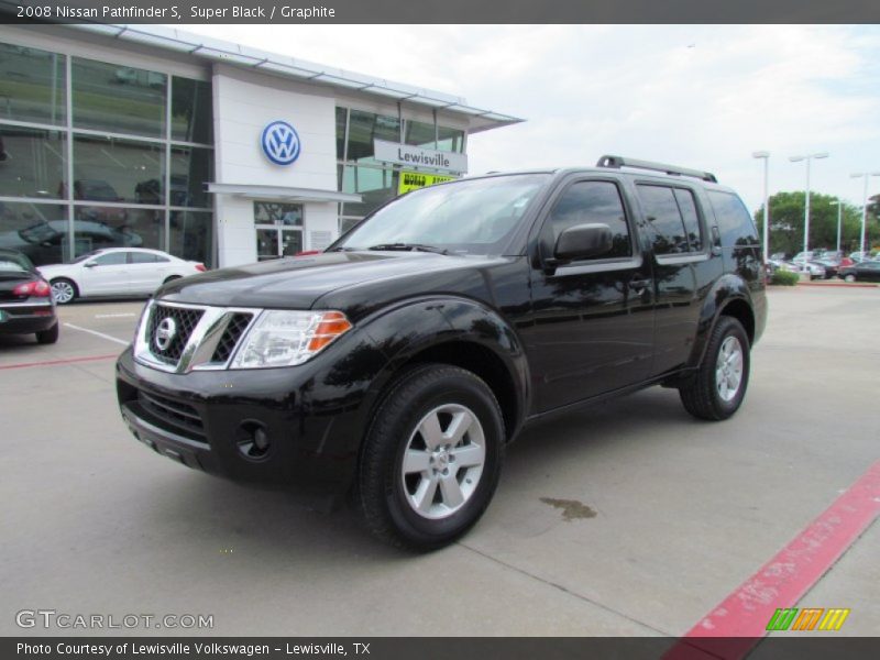 Super Black / Graphite 2008 Nissan Pathfinder S