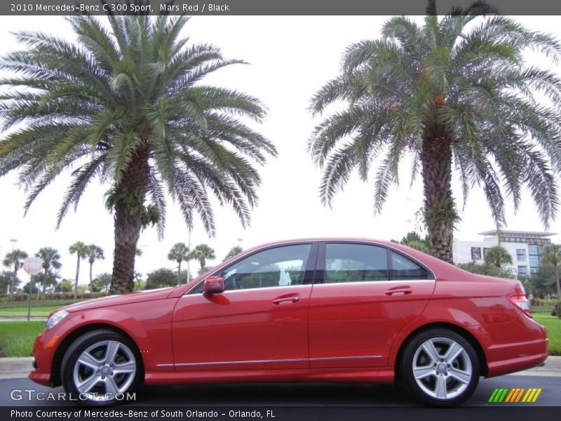  2010 C 300 Sport Mars Red