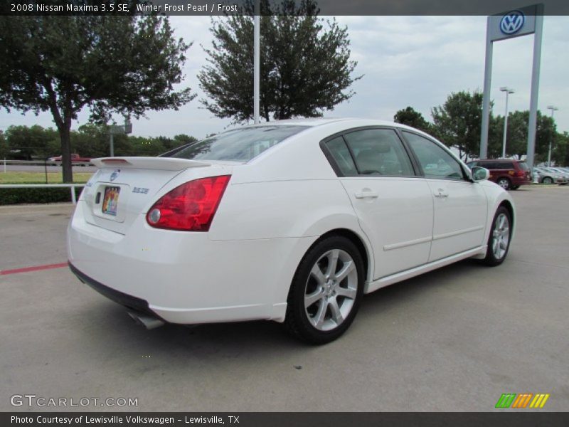 Winter Frost Pearl / Frost 2008 Nissan Maxima 3.5 SE