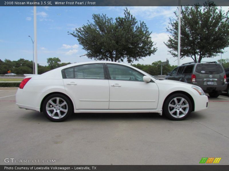Winter Frost Pearl / Frost 2008 Nissan Maxima 3.5 SE
