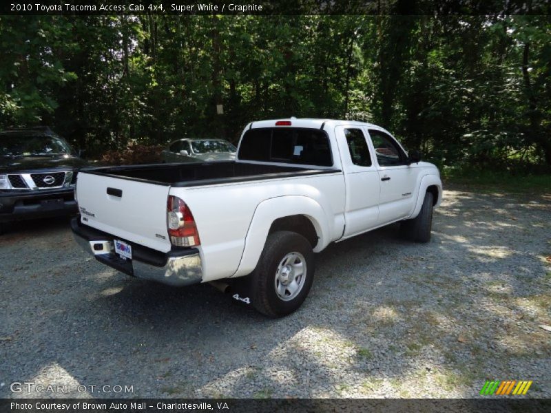 Super White / Graphite 2010 Toyota Tacoma Access Cab 4x4