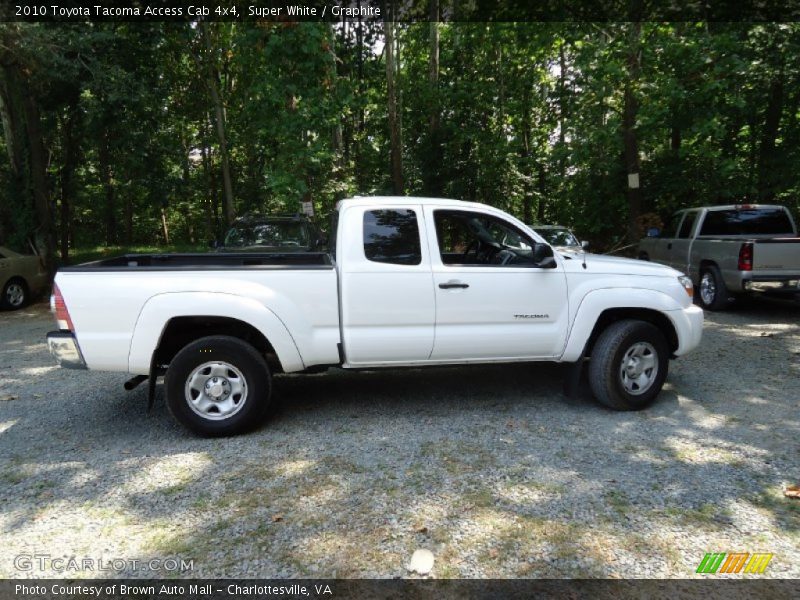 Super White / Graphite 2010 Toyota Tacoma Access Cab 4x4