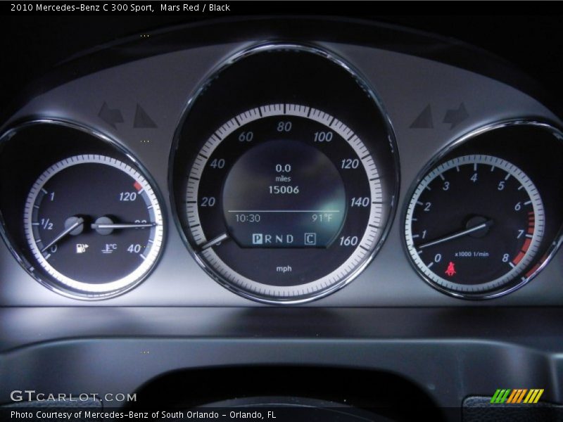  2010 C 300 Sport 300 Sport Gauges