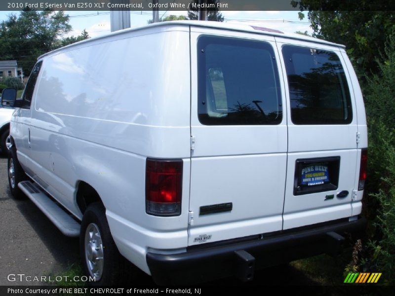 Oxford White / Medium Flint 2010 Ford E Series Van E250 XLT Commericial