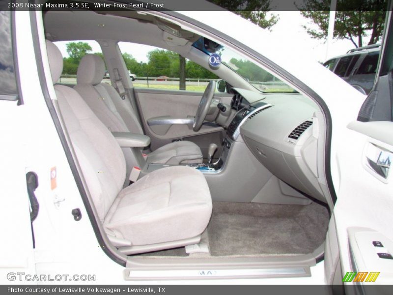 Winter Frost Pearl / Frost 2008 Nissan Maxima 3.5 SE