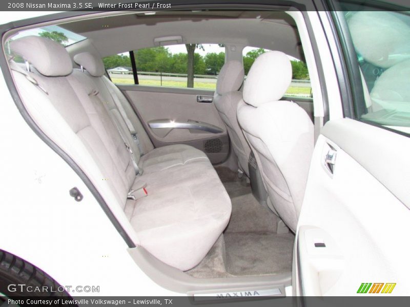 Winter Frost Pearl / Frost 2008 Nissan Maxima 3.5 SE
