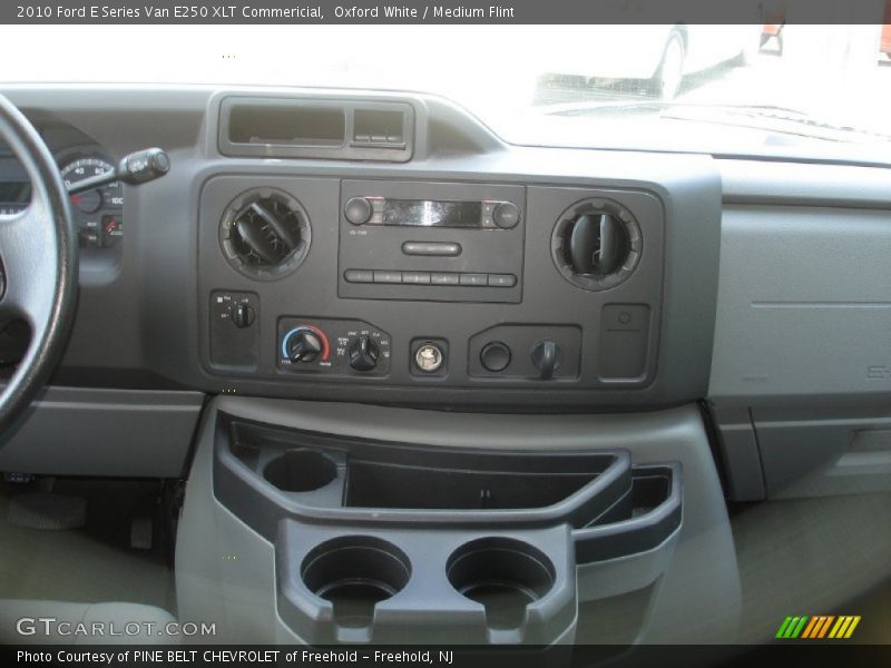 Oxford White / Medium Flint 2010 Ford E Series Van E250 XLT Commericial