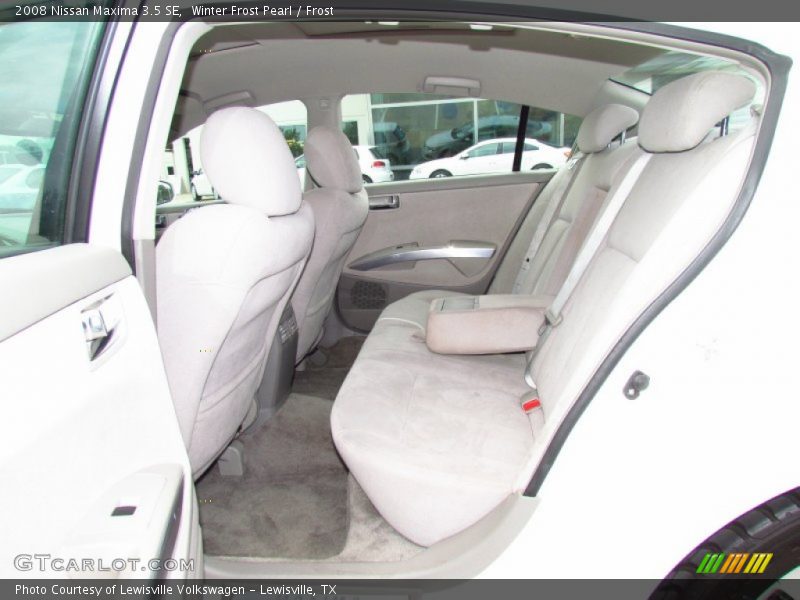 Winter Frost Pearl / Frost 2008 Nissan Maxima 3.5 SE