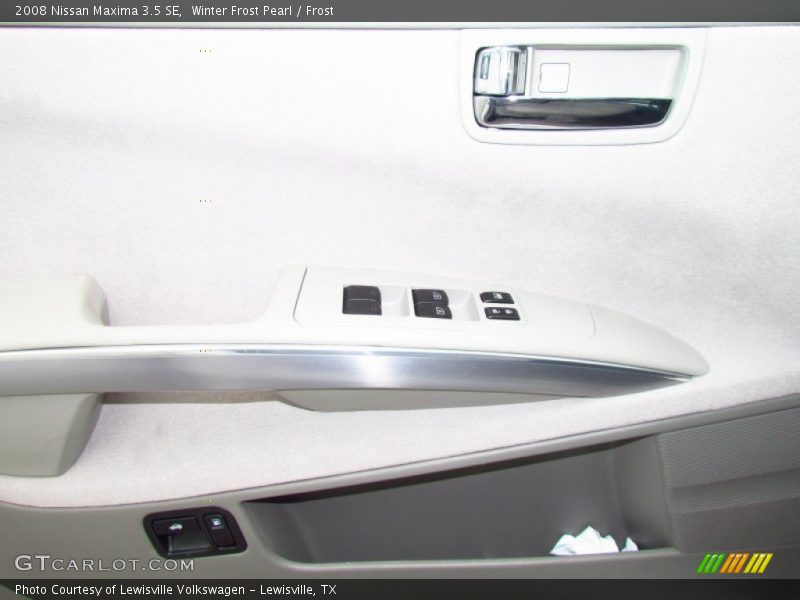 Winter Frost Pearl / Frost 2008 Nissan Maxima 3.5 SE