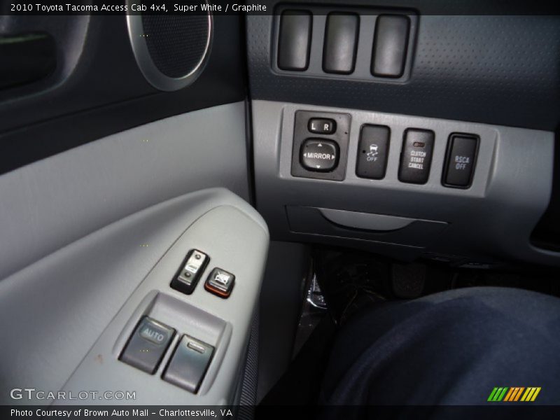 Super White / Graphite 2010 Toyota Tacoma Access Cab 4x4