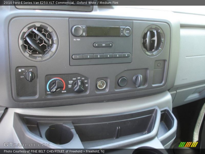 Oxford White / Medium Flint 2010 Ford E Series Van E250 XLT Commericial