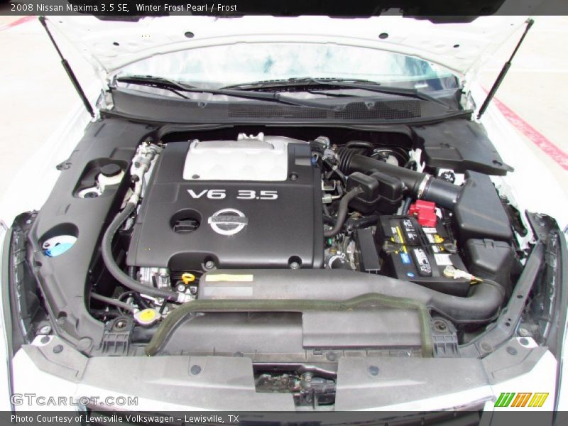 Winter Frost Pearl / Frost 2008 Nissan Maxima 3.5 SE