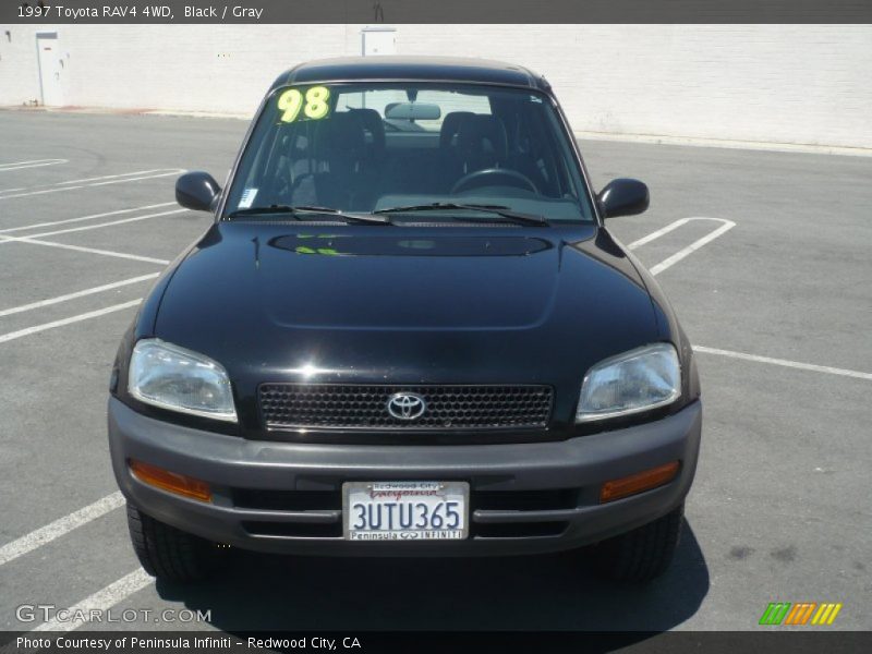 Black / Gray 1997 Toyota RAV4 4WD