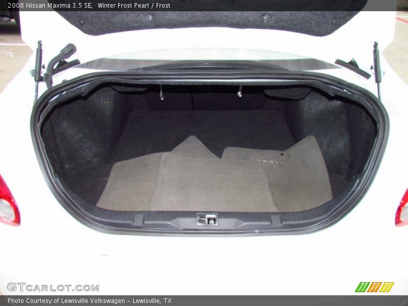 Winter Frost Pearl / Frost 2008 Nissan Maxima 3.5 SE