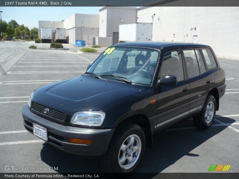 Black / Gray 1997 Toyota RAV4 4WD