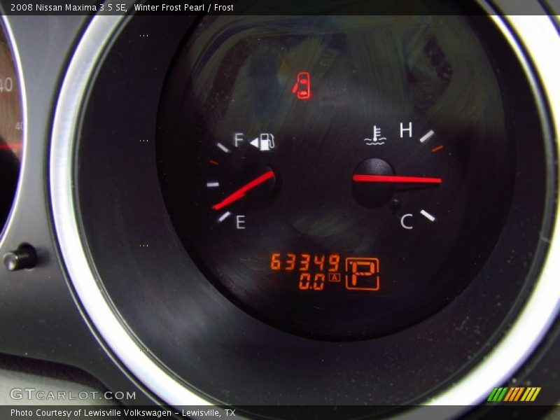 Winter Frost Pearl / Frost 2008 Nissan Maxima 3.5 SE