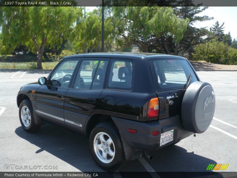 Black / Gray 1997 Toyota RAV4 4WD