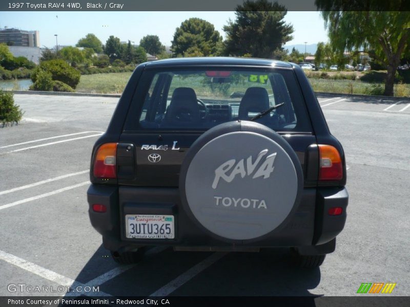 Black / Gray 1997 Toyota RAV4 4WD