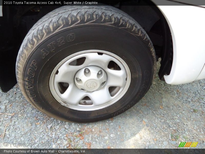 Super White / Graphite 2010 Toyota Tacoma Access Cab 4x4