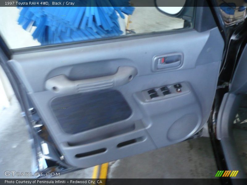 Black / Gray 1997 Toyota RAV4 4WD