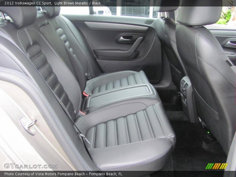 Light Brown Metallic / Black 2012 Volkswagen CC Sport