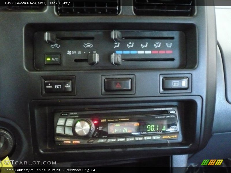 Black / Gray 1997 Toyota RAV4 4WD