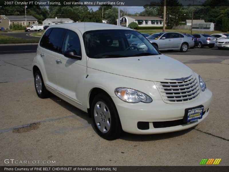 Cool Vanilla White / Pastel Slate Gray 2007 Chrysler PT Cruiser Touring