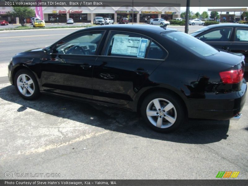 Black / Titan Black 2011 Volkswagen Jetta TDI Sedan