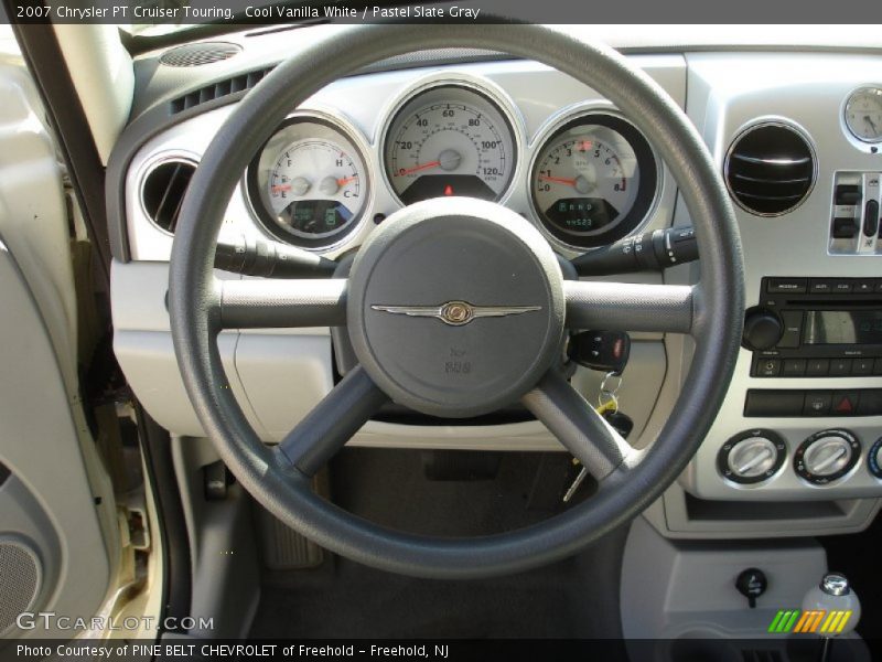 Cool Vanilla White / Pastel Slate Gray 2007 Chrysler PT Cruiser Touring