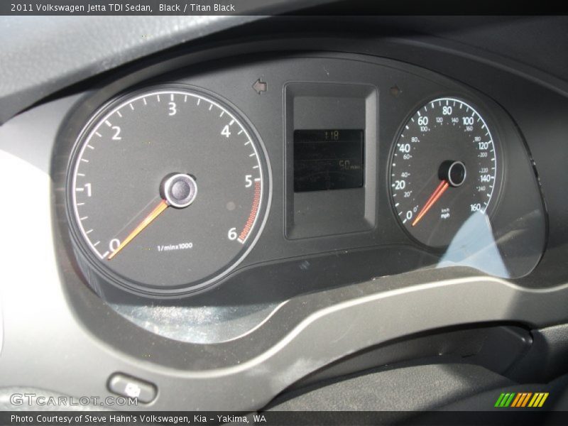 Black / Titan Black 2011 Volkswagen Jetta TDI Sedan