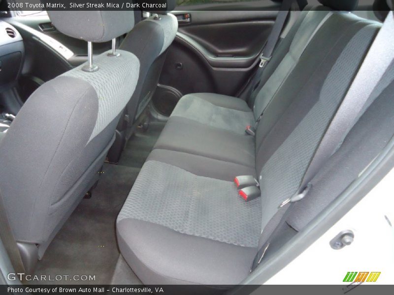 Silver Streak Mica / Dark Charcoal 2008 Toyota Matrix