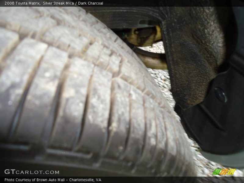 Silver Streak Mica / Dark Charcoal 2008 Toyota Matrix