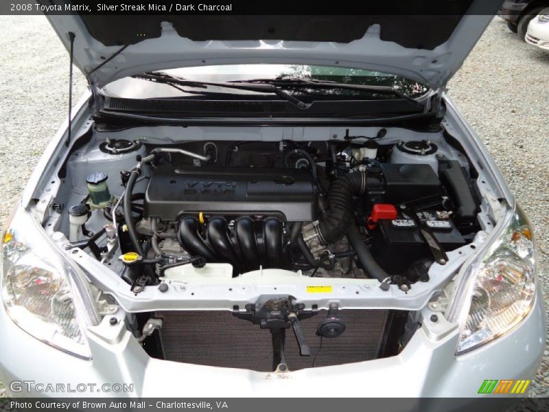 Silver Streak Mica / Dark Charcoal 2008 Toyota Matrix