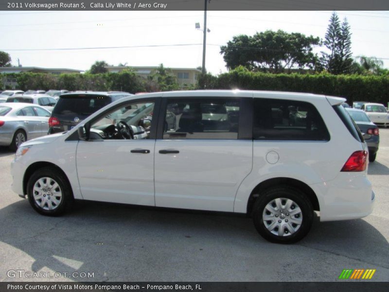 Calla Lily White / Aero Gray 2011 Volkswagen Routan S