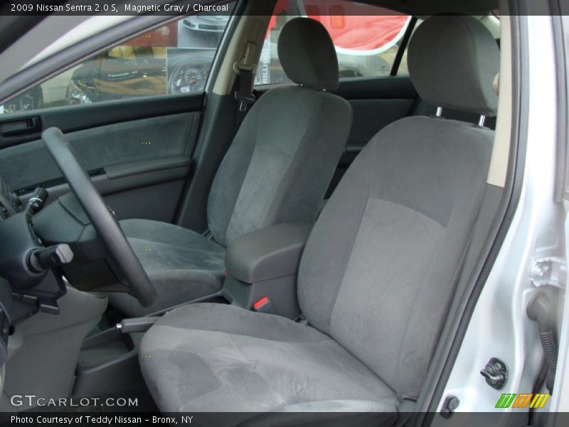 Magnetic Gray / Charcoal 2009 Nissan Sentra 2.0 S