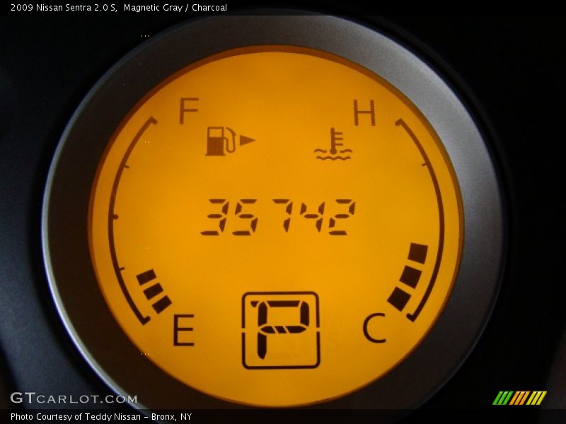 Magnetic Gray / Charcoal 2009 Nissan Sentra 2.0 S