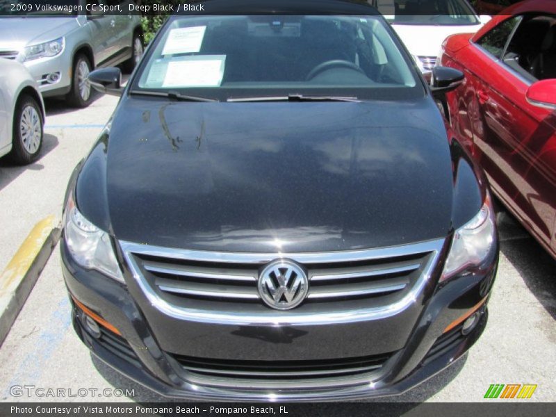 Deep Black / Black 2009 Volkswagen CC Sport