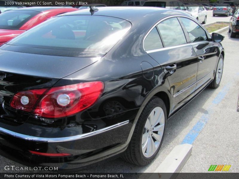 Deep Black / Black 2009 Volkswagen CC Sport