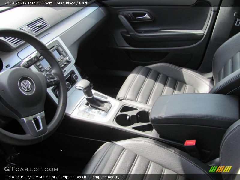 Deep Black / Black 2009 Volkswagen CC Sport