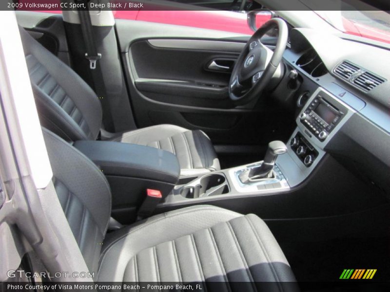 Deep Black / Black 2009 Volkswagen CC Sport