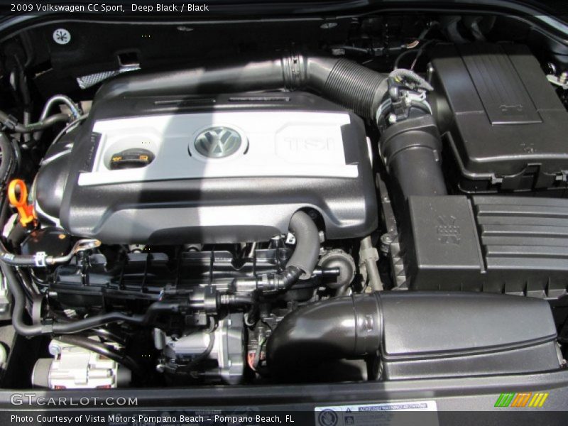 Deep Black / Black 2009 Volkswagen CC Sport