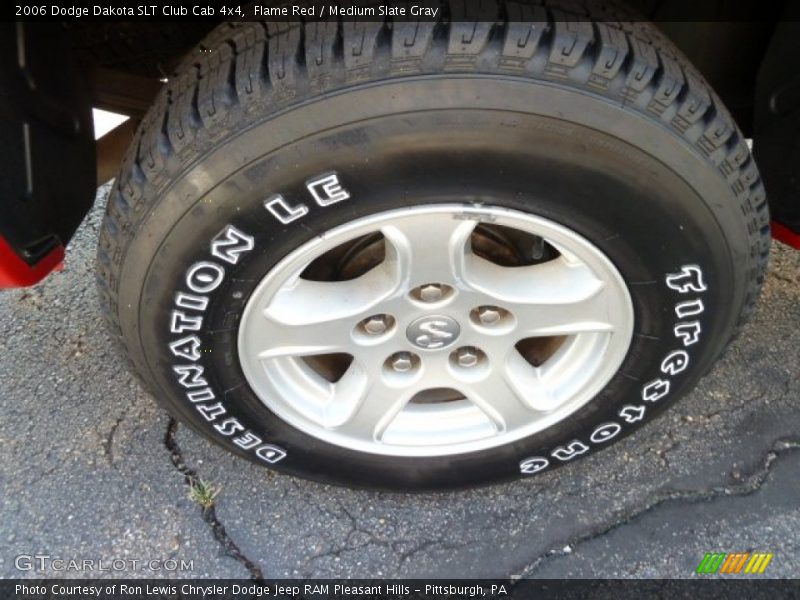  2006 Dakota SLT Club Cab 4x4 Wheel
