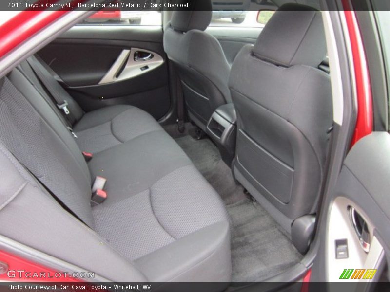 Barcelona Red Metallic / Dark Charcoal 2011 Toyota Camry SE