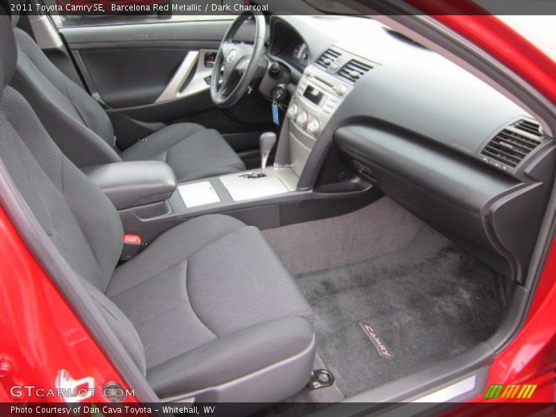 Barcelona Red Metallic / Dark Charcoal 2011 Toyota Camry SE